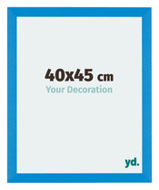 Mura MDF Photo Frame 40x45cm Bright Blue Front Size | Yourdecoration.com