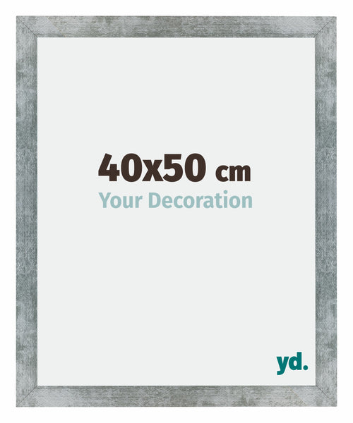 Mura MDF Photo Frame 40x50cm Iron Swept Front Size | Yourdecoration.com