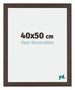 Mura MDF Photo Frame 40x50cm Oak Dark Front Size | Yourdecoration.com