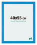 Mura MDF Photo Frame 40x55cm Bright Blue Front Size | Yourdecoration.com