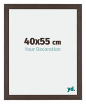 Mura MDF Photo Frame 40x55cm Oak Dark Front Size | Yourdecoration.com