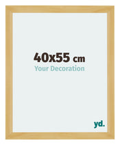 Mura MDF Photo Frame 40x55cm Pine Design Front Size | Yourdecoration.com