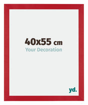 Mura MDF Photo Frame 40x55cm Red Front Size | Yourdecoration.com