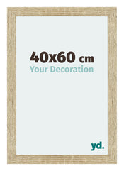 Mura MDF Photo Frame 40x60cm Sonoma Oak Front Size | Yourdecoration.com