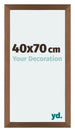 Mura MDF Photo Frame 40x70cm Copper Design Front Size | Yourdecoration.com