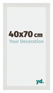 Mura MDF Photo Frame 40x70cm White Matte Front Size | Yourdecoration.com