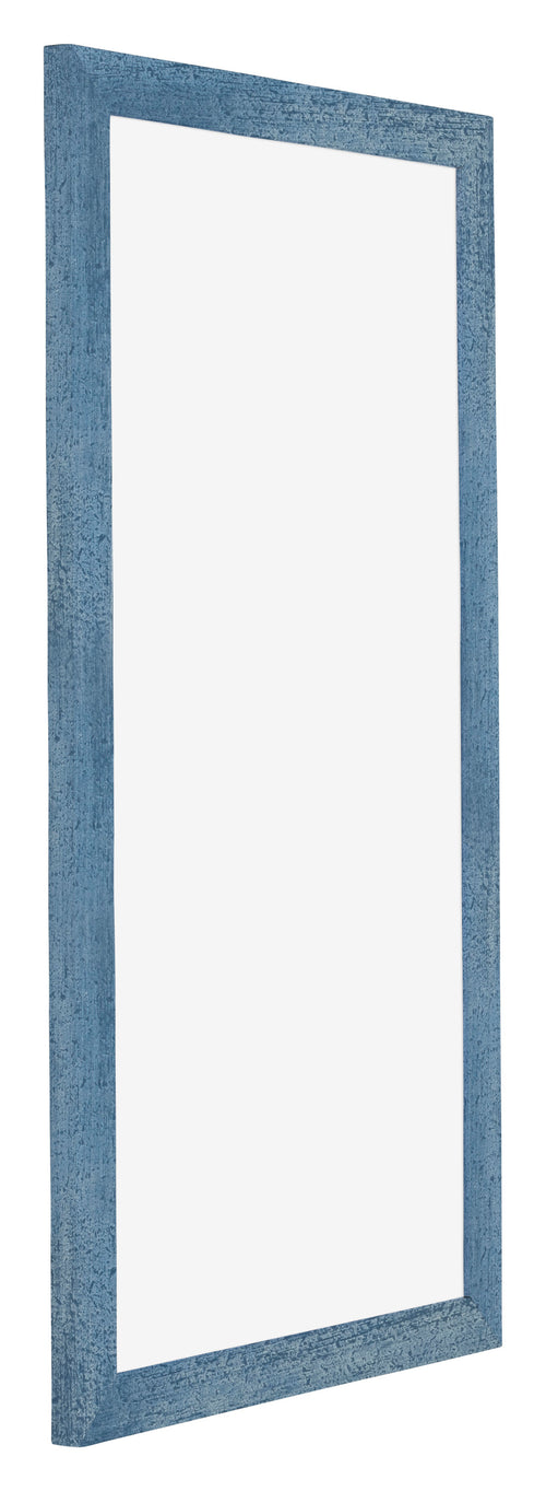 Mura MDF Photo Frame 40x80cm Bright Blue Swept Front Oblique | Yourdecoration.com