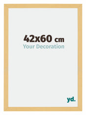 Mura MDF Photo Frame 42x60cm Beech Design Front Size | Yourdecoration.com