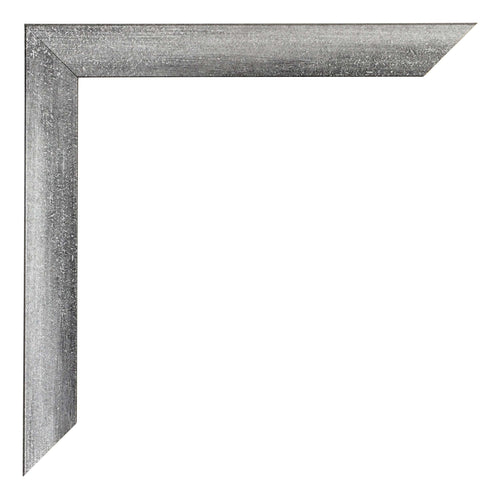 Mura MDF Photo Frame 42x60cm Gray Wiped Detail Corner | Yourdecoration.com