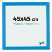 Mura MDF Photo Frame 45x45cm Bright Blue Front Size | Yourdecoration.com