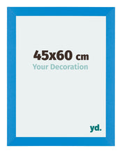 Mura MDF Photo Frame 45x60cm Bright Blue Front Size | Yourdecoration.com