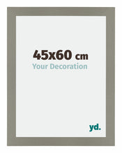 Mura MDF Photo Frame 45x60cm Gray Front Size | Yourdecoration.com