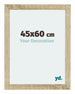 Mura MDF Photo Frame 45x60cm Sonoma Oak Front Size | Yourdecoration.com