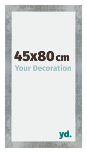 Mura MDF Photo Frame 45x80cm Iron Swept Front Size | Yourdecoration.com