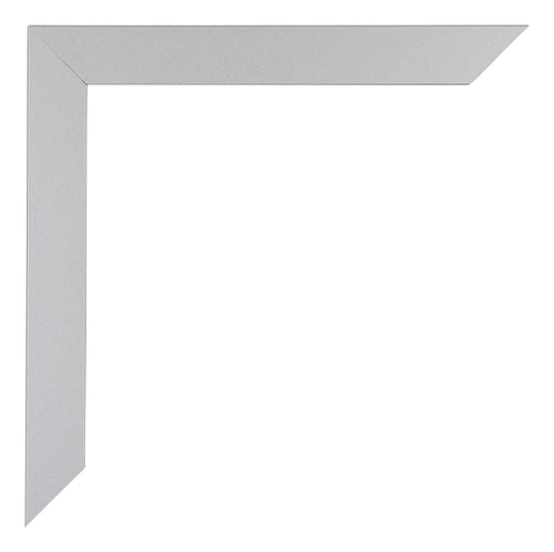 Mura MDF Photo Frame 45x80cm Silver Matte Detail Corner | Yourdecoration.com