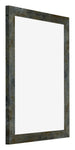 Mura MDF Photo Frame 46x61cm Bleu Or Mélangé Front Oblique | Yourdecoration.com