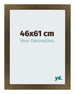 Mura MDF Photo Frame 46x61cm Bronze Décor Front Size | Yourdecoration.com