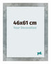 Mura MDF Photo Frame 46x61cm Fer Patiné Front Size | Yourdecoration.com