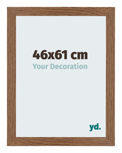 Mura MDF Photo Frame 46x61cm Oak Rustic Front Size | Yourdecoration.com