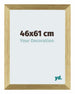 Mura MDF Photo Frame 46x61cm Or Brillant Front Size | Yourdecoration.com