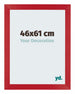 Mura MDF Photo Frame 46x61cm Rouge Front Size | Yourdecoration.com