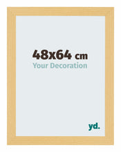 Mura MDF Photo Frame 48x64cm Beech Design Front Size | Yourdecoration.com