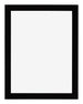 Mura MDF Photo Frame 48x64cm Black High Gloss Front | Yourdecoration.com