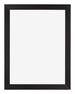 Mura MDF Photo Frame 48x64cm Black Woodgrain Front | Yourdecoration.com