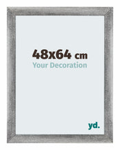 Mura MDF Photo Frame 48x64cm Gray Swept Front Size | Yourdecoration.com