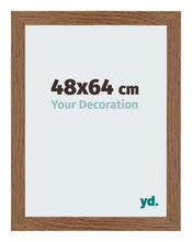 Mura MDF Photo Frame 48x64cm Oak Rustic Front Size | Yourdecoration.com