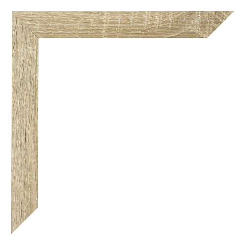 Mura MDF Photo Frame 48x64cm Sonoma Oak Detail Corner | Yourdecoration.com