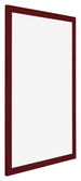 Mura MDF Photo Frame 48x67cm Wine Red Swept Front Oblique | Yourdecoration.com