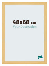 Mura MDF Photo Frame 48x68cm Beech Design Front Size | Yourdecoration.com