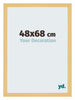 Mura MDF Photo Frame 48x68cm Beech Design Front Size | Yourdecoration.com