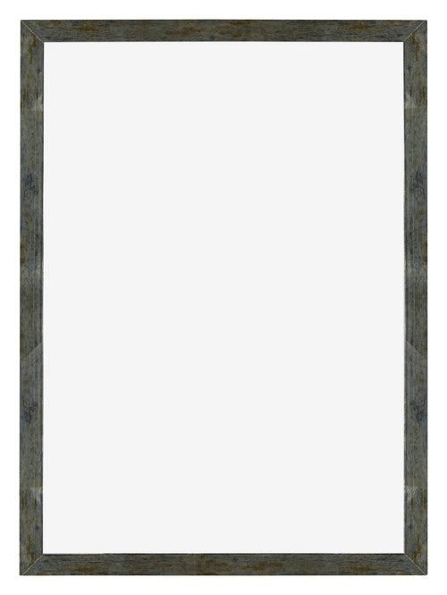 Mura MDF Photo Frame 48x68cm Blue Gold Melange Front | Yourdecoration.com