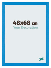 Mura MDF Photo Frame 48x68cm Bright Blue Front Size | Yourdecoration.com