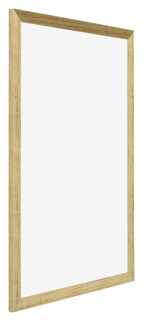 Mura MDF Photo Frame 48x68cm Gold Shiny Front Oblique | Yourdecoration.com