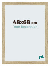 Mura MDF Photo Frame 48x68cm Sonoma Oak Front Size | Yourdecoration.com