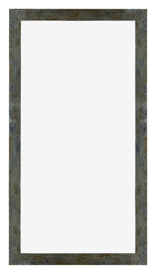 Mura MDF Photo Frame 50x100cm Blue Gold Melange Front | Yourdecoration.com