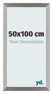 Mura MDF Photo Frame 50x100cm Champagne Front Size | Yourdecoration.com