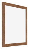 Mura MDF Photo Frame 50x50cm Oak Rustic Front Oblique | Yourdecoration.com