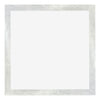 Mura MDF Photo Frame 50x50cm Silver Glossy Vintage Front | Yourdecoration.com
