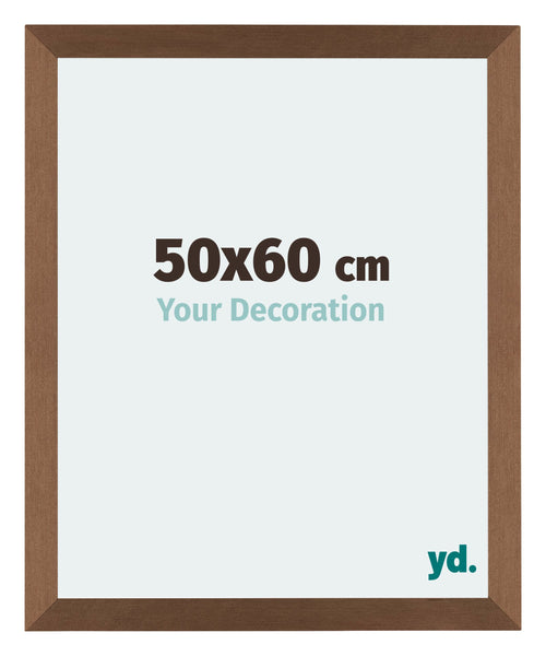 Mura MDF Photo Frame 50x60cm Copper Design Front Size | Yourdecoration.com