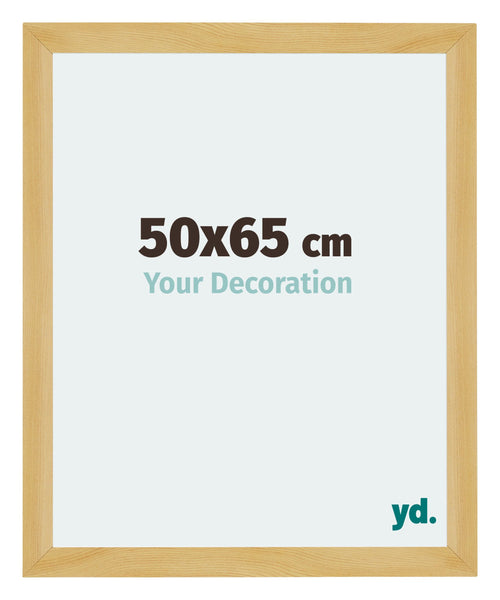 Mura MDF Photo Frame 50x65cm Pine Design Front Size | Yourdecoration.com