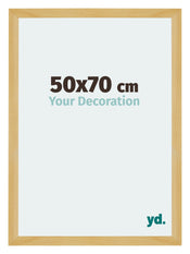 Mura MDF Photo Frame 50x70cm Pine Design Front Size | Yourdecoration.com