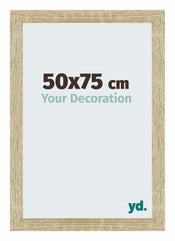 Mura MDF Photo Frame 50x75cm Sonoma Oak Front Size | Yourdecoration.com