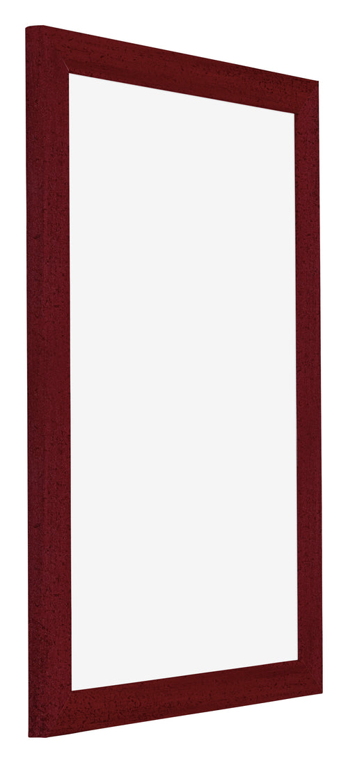 Mura MDF Photo Frame 50x75cm Winered Wiped Front Oblique | Yourdecoration.com