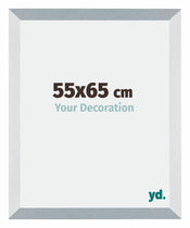 Mura MDF Photo Frame 55x65cm Aluminum Brushed Front Size | Yourdecoration.com