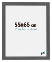 Mura MDF Photo Frame 55x65cm Anthracite Size | Yourdecoration.com