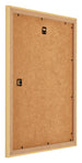 Mura MDF Photo Frame 56x71cm Beech Design Back Oblique | Yourdecoration.com